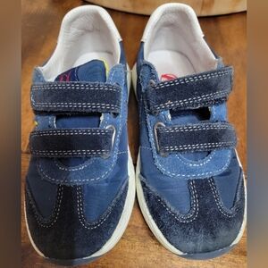 Naturino blue sneaker toddler size 10 (27)